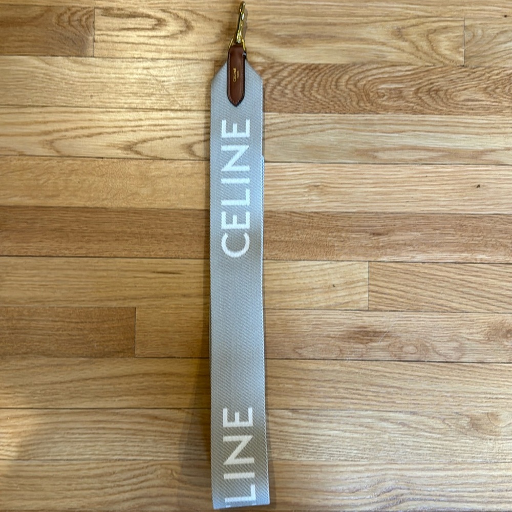 Celine Wool Long Bag Strap in perfect condition